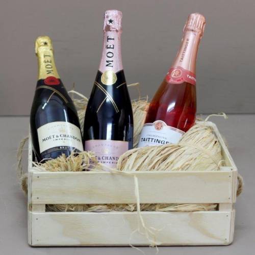 Bottle Taittinger Champagne