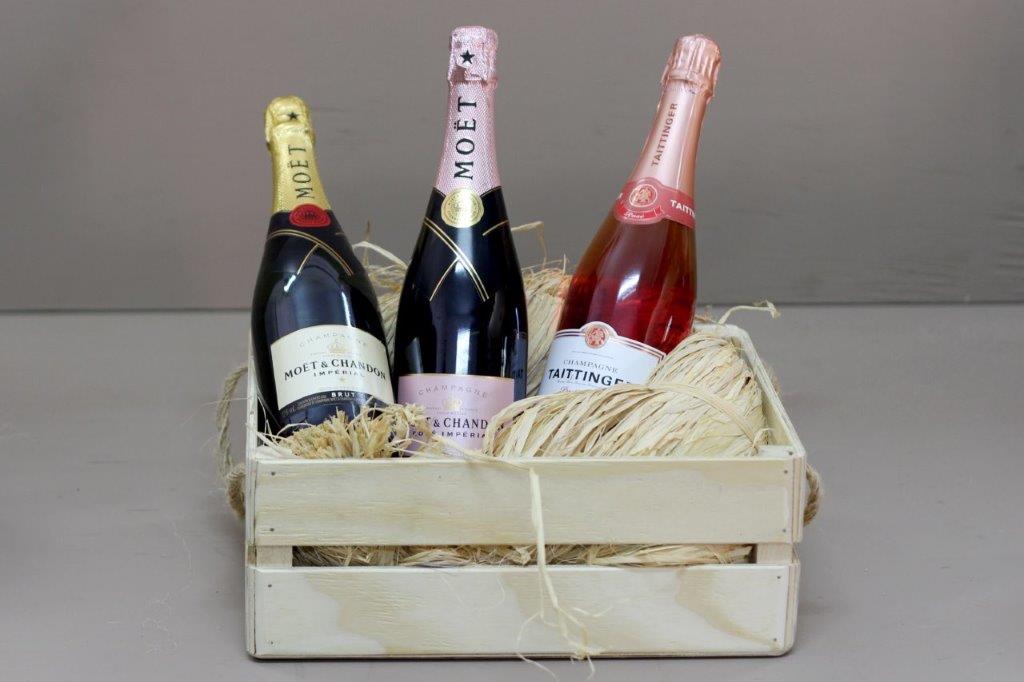 Bottle Moet Imperial Rose Champagne